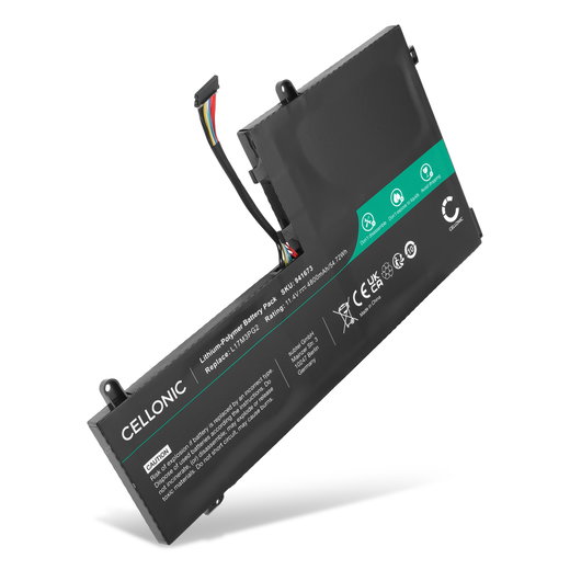 Akku für Lenovo Legion Y530-15ICH, Y7000, Y730-15ICH, Y740-15IRH, Y540-15IRH, Y540-17IRH, Lenovo L17M3PG2, L17C3PG2 4800mAh von CELLONIC