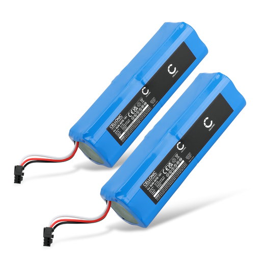 2x Batteri för Roidmi Eve Plus, Proscenic M7 Pro, M8 Pro, LDS M7 Pro, Xiaomi Viomi S9, Lydsto R1 Pro, T1 Pro, Arnagar S8 pro 2x5200mAh 14.4V från CELLONIC