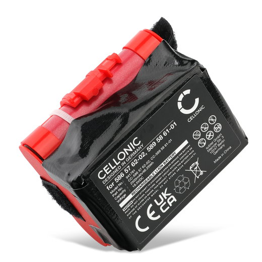 Akku työkaluun Husqvarna Automower 305, 105, 308, Gardena R40Li, R70Li, R50Li, R38Li, R40 2500mAh tuotemerkiltä CELLONIC