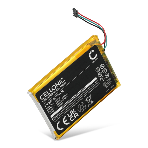 1x Batterij voor Garmin Edge 530, 830 361-00121-00, 361-00121-10 (900mAh, 3.8V) van CELLONIC