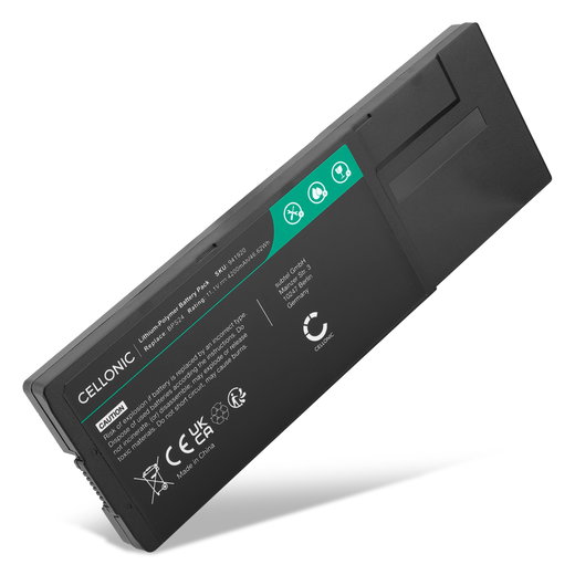 Batterie pour Sony VAIO, VAIO VPC, SVS13A, SVS13118, SVS1311, SVS1312, VGP-BPS24, VGP-BPL24 11.1V 4200mAh de CELLONIC