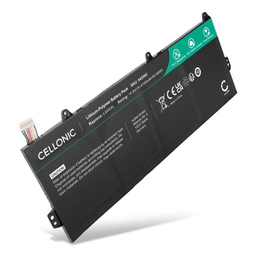 Batteria CELLONIC HP LG04XL per notebook HP Pavilion 15-CS1068tx Affidabile ricambio da 4100mAh Sostituzione ottimale per computer portatile laptop