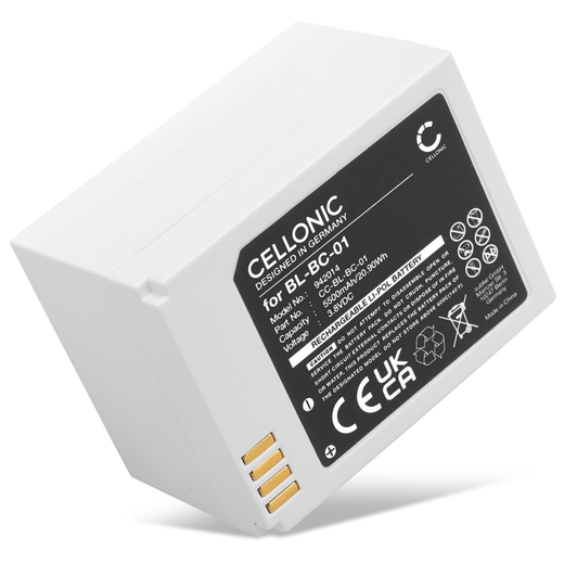 BL-BC-01 Batteri för EZVIZ C3A smart home-enhet - 5500mAh Laddningsbart ersättningsbatteri eller reservbatteri