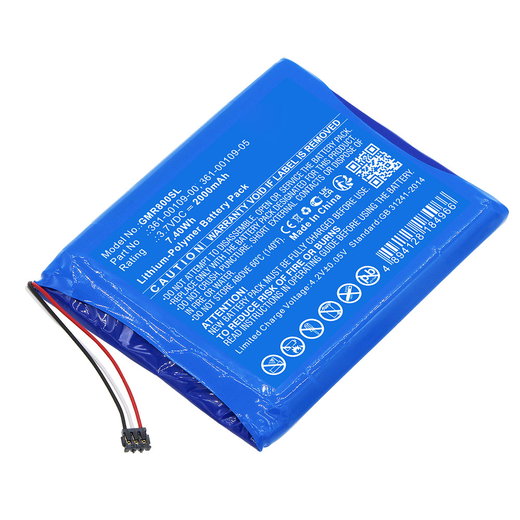 Akku navigaattoriin Garmin Overlander - 2000mAh, 3.7v, 361-00109-00, 361-00109-05 vaihtoakku GPS-laitteeseen