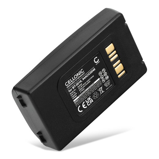 3.7V 94ACC0046, 94ACC0048 Ersatz Akku für Datalogic Skorpio X3, Datalogic Skorpio X4 Ersatzakku 5200mAh, MDE Barcode Scanner Zusatzakku