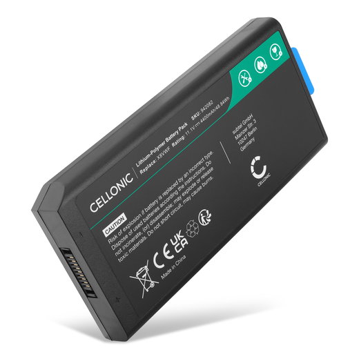 Batteria per portatile Dell Latitude 14 5404, 5414, 7404, 7414 ricambio per laptop 4400mAh 11.1V