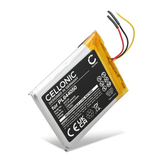 Akku kuulokkeisiin HyperX Cloud Alpha Cloud Flight Cloud Flight S - 1500mAh, 3.7V, PL644050 vaihtoakku