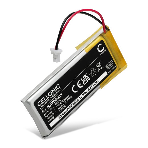 Akku kuulokkeisiin Cardo Scala Rider Q3, Rider Q1, Rider Solo, Rider FM - 450mAh tuotemerkiltä CELLONIC