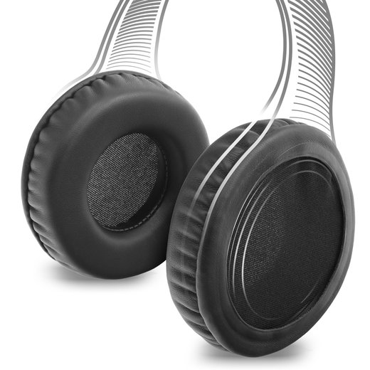 Hörlurskuddar i skumgummi för 95x95x55mm hörlurar / headset / headphones - öronkuddar, earpads, hörlursvaddering, ersättningshörlurskuddar