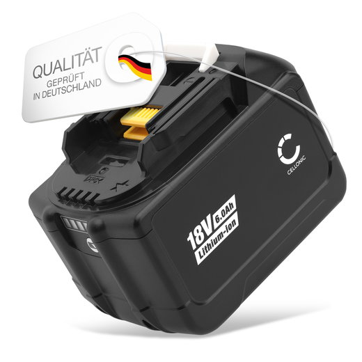 Batteri för Makita Elverktyg LXT 18V 6000mAh litium Ion från CELLONIC