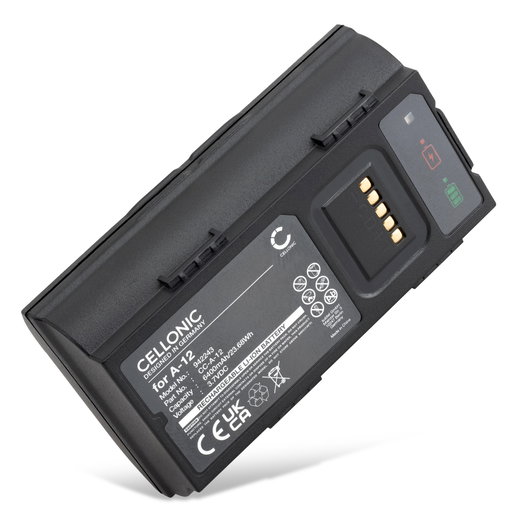 Akku für Arlo Essential Video Doorbell Wire Free (AVD2001, -100EUS, -100PES) 6400mAh von CELLONIC