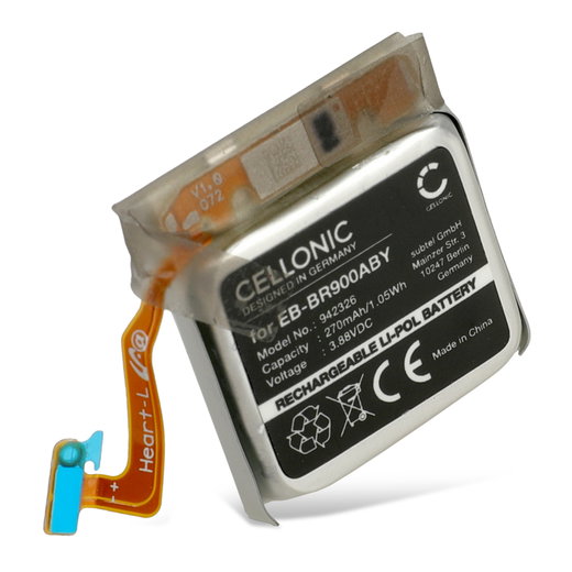 Akku - Samsung Galaxy Watch 5 - 40mm (SM-R900, SM-R905) - EB-BR900ABY (270mAh ) Vaihtoakku