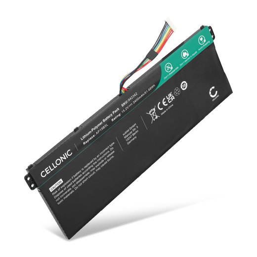 Batteria per portatile Acer Swift 3 SF314-42, Aspire SF314-42, A515-43, AP19B5L ricambio per laptop 3400mAh 15.2V 