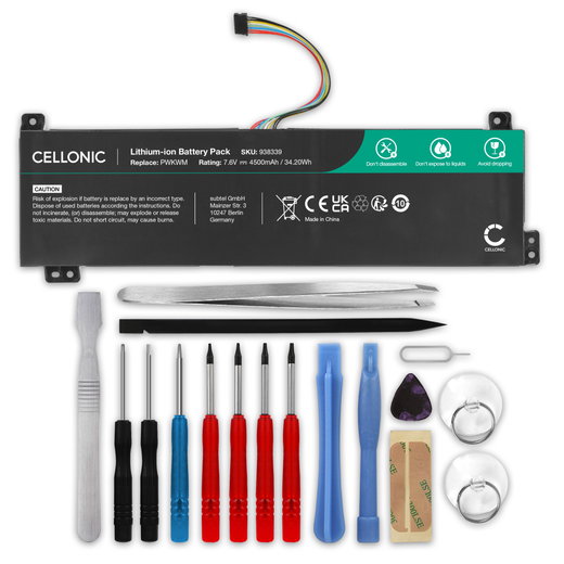 Batteria per portatile Lenovo V130-15IGM, 15IKB, V330-14IKB, 15IKB, 15ISK V530-14IKB, 15IKB ricambio per laptop 4500mAh 7.6V + Set di strumento