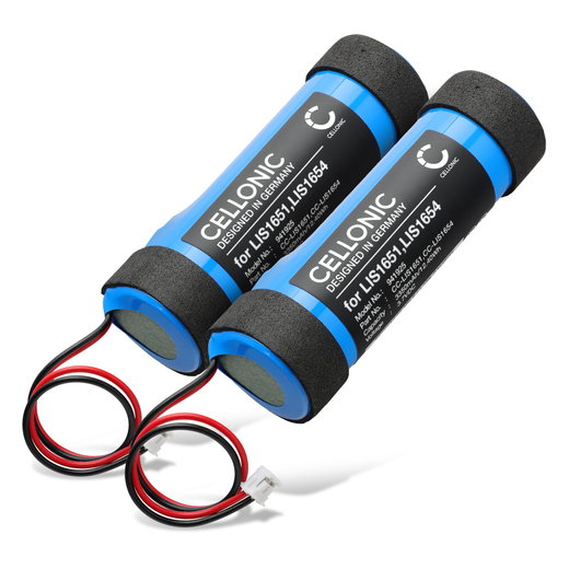 2x Batterie pour Sony PlayStation PS4 Move Motion Controller Version 2 (CECH-ZCM2E, CECH-ZCM2U) - LIS1654, LIS1651 (3350mAh ) Batterie de remplacement