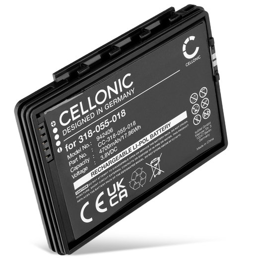 Batteria per Honeywell CT60, CT50, Honeywell Dolphin CT60, Honeywell CT60XP 4700mAh 3.8v CELLONIC