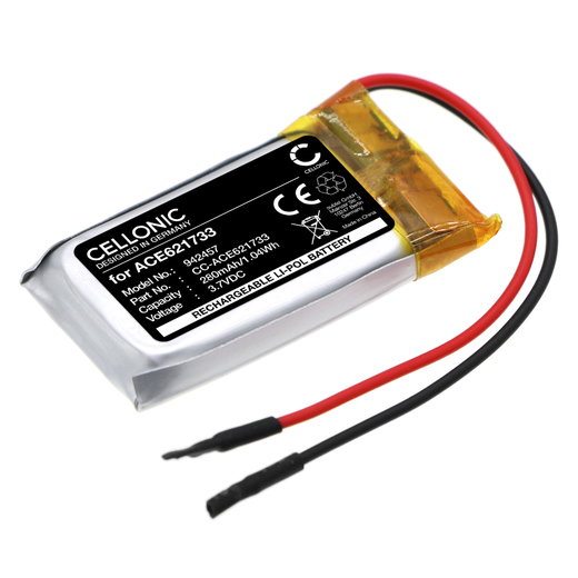 Batteri för Sony LinkBuds (Charging Case), WH-CH400, WH-CH500, WH-CH510 ACE621733 (280mAh, 3.7V) från CELLONIC
