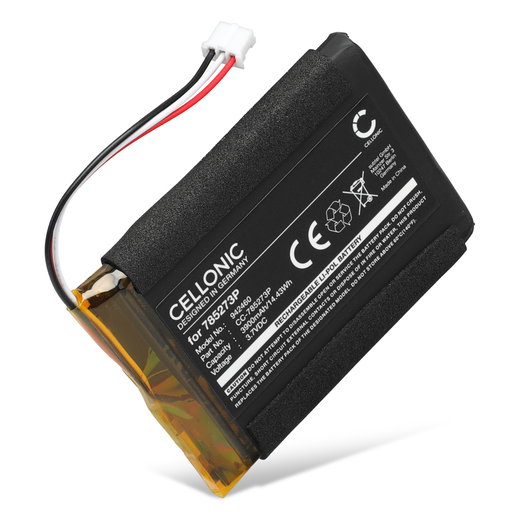 Batteri för Tigermedia Tigerbox Touch 785273P (3900mAh, 3.7V) från CELLONIC