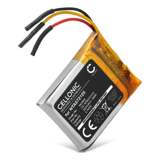 Batteri för Rode Wireless GO NTA572125 (320mAh, 3.7V) från CELLONIC