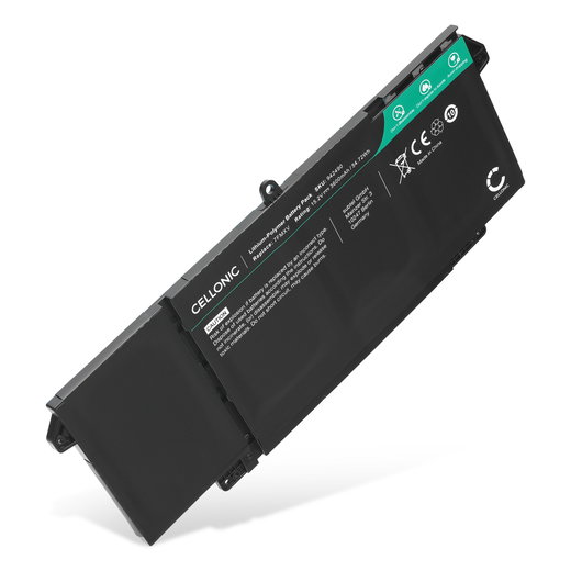 Batterie pour Dell Latitude 7420, 7320, 5320, 7520, 13 5320, Dell 7FMXV, 4M1JN, 9JM71 15.2V 3600mAh de CELLONIC