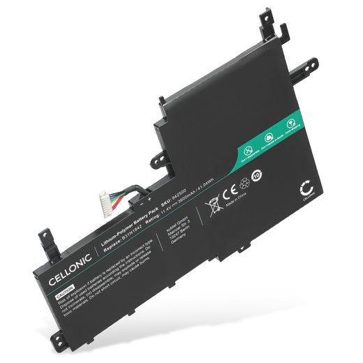 Batteri för ASUS VivoBook 15 M513, X513, S513EA, Go, S15 S531, S15 X531, Pro 14 OLED, S15 S533, S15 S530, ASUS B31BmE1 11.4V 3600mAh från CELLONIC
