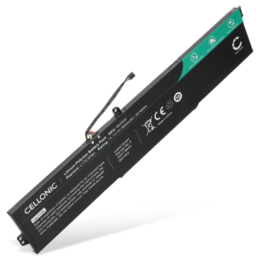 1x Batteri till Lenovo IdeaPad 330-15ICH, 330-17ICH L17C3PB0 (3600mAh, 11.1V) från CELLONIC