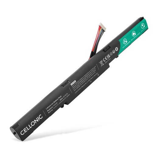 Batteri för ASUS R751L, F750J, X750LN, X750J, R751J, X751MA, F751YI 14.4V 2200mAh från CELLONIC