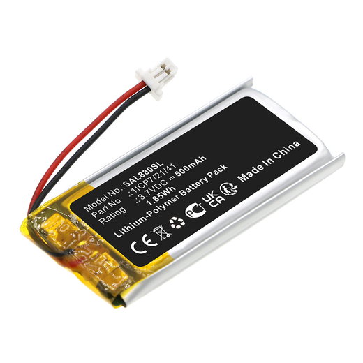 Batteri för Samson Airline 88 1ICP7/21/41 (500mAh, 3.7V) från CELLONIC
