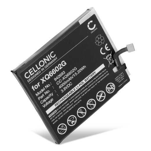 Batteria S62 compatibile con CAT S62, CATERPILLAR S62, (CAT, CATERPILLAR XQ6602G) 4000mAh Ricambi CELLONIC per telefoni cellucari, smartphone