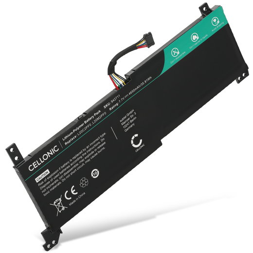 Batteri för Lenovo V15 G4, V15 G2, V15 G3 IdeaPad 3 15ITL6, 15ALC6, 15IAU7, Ideapad 3 G6, L20M2PF0, L20C2PF0 7.7V 4650mAh från CELLONIC
