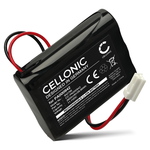 Batteri för Heim & Haus 18797; GEC 12-W37 2447-3031-50, PA000942 (2600mAh, 11.1V) från CELLONIC