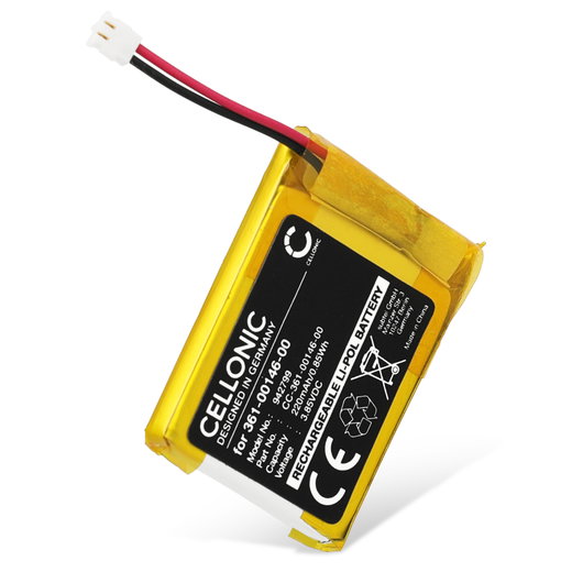 CELLONIC Batteria 361-00146-00 compatibile con Garmin Forerunner 955 Solar 220mAh Ricambi per smartwatch/braccialetti fitness
