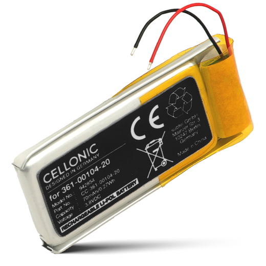 Akku Garmin Swim 2 älykelloon tai aktiivisuusrannekkeeseen - (50mAh, 3,8 V) tuotemerkiltä CELLONIC