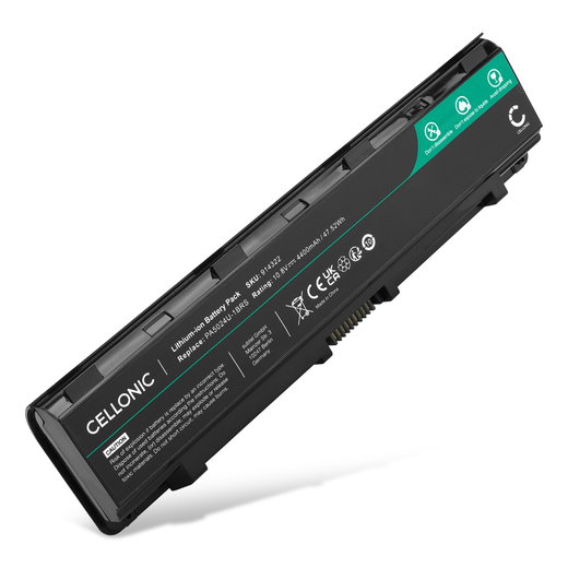 Batteri för Toshiba Satellite C50-A, C855, L850, L870, L830, Pro C870 10.8V 4400mAh från CELLONIC