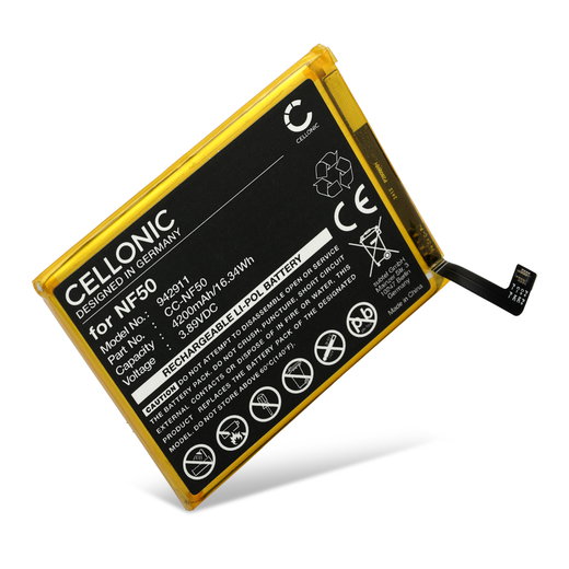 Batteria NF50 compatibile con Motorola Edge 2022 - XT2205-3 4200mAh di CELLONIC 
