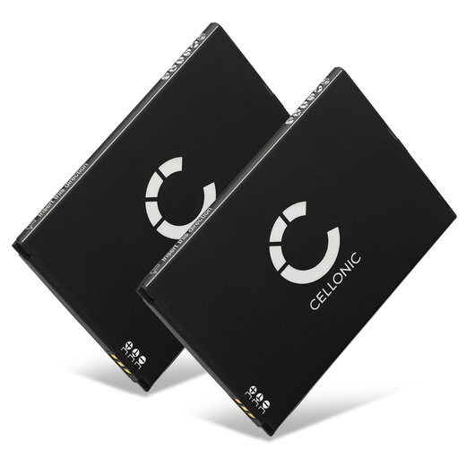 2x Batteria AC570X compatibile con Archos OXYGEN 57 2000mAh Ricambi CELLONIC