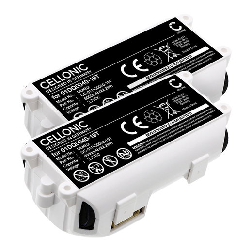 2x Batterie pour Reolink Argus 3 Pro 6000mAh de CELLONIC