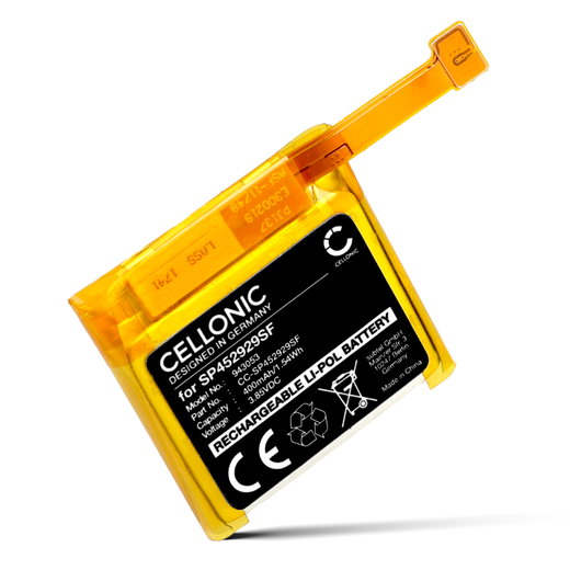 Akku TicWatch Pro, Pro 4G, SP452929SF kelloon - 400mAh tuotemerkiltä CELLONIC