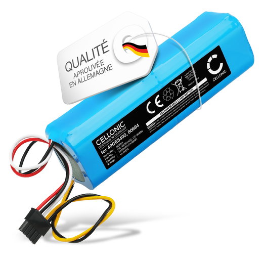 Batterie pour Cecotec CONGA 4090, 6090, 4690, 7090, 5090, 5490, 4490 5200mAh de CELLONIC