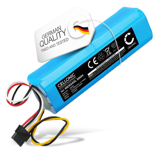 Akku imuriin Cecotec CONGA 4090, 6090, 4690, 7090, 5090, 5490, 4490 - 5200mAh vaihtoakku tuotemerkiltä CELLONIC