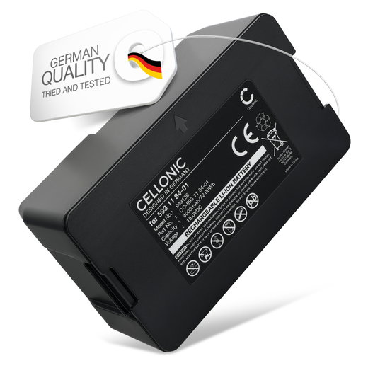 Akku Husqvarna Automower 430X, Automower 450X, Automower 550, Automower 520 EPOS, Automower 420 2020 työkaluun - 4000mAh Li Ion tuotemerkiltä CELLONIC