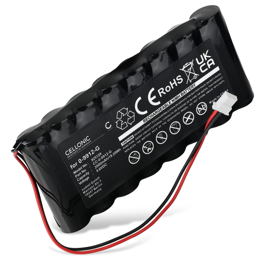 Batteri för Visonic Powermax Pro, GP180AAH8BMX 2000mAh från CELLONIC