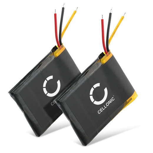 2x Batteri till GoPro Wi-Fi Remote, ARMTE-001 YD362937P LiPo Model RC 2 (350mAh, 3.7V) från CELLONIC