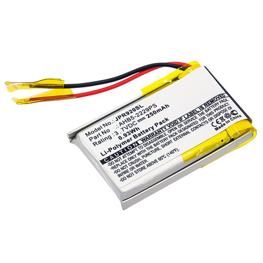 Akku kuulokkeisiin Jabra Pro 900, Pro 920, Pro 923, Pro 930, Pro 935 - 250mAh tuotemerkiltä CELLONIC