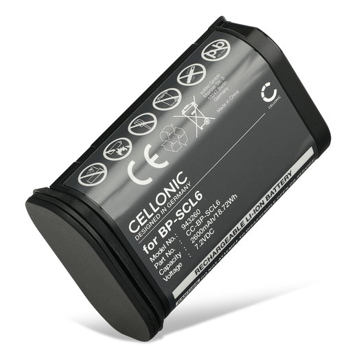Batteri till Leica Q2, Q3 BP-SCL6 (2600mAh, 7.2V) från CELLONIC