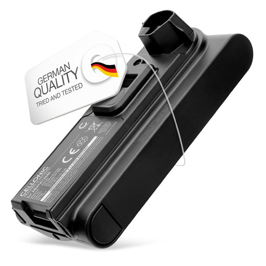 Akku imuriin Shark Cordless Stratos, Vacuum Cleaner Aspirateur, Stratos Stick, IZ840H IZ862H - 2000mAh vaihtoakku tuotemerkiltä CELLONIC