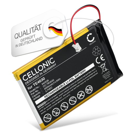 Akku für Technaxx TX-59 TX-59 Plus TX59 Monitor Wireless TE4630 (4000mAh, 14.8V) von CELLONIC