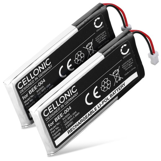 2x Akku für Nintendo Joy-Con 2 BEE-004 (500mAh, 3.8V) von CELLONIC
