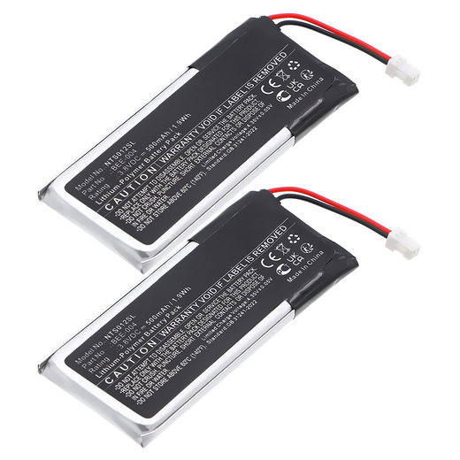 2x Akku Nintendo Joy-Con 2 pelikonsoliin - 500mAh tuotemerkiltä CELLONIC