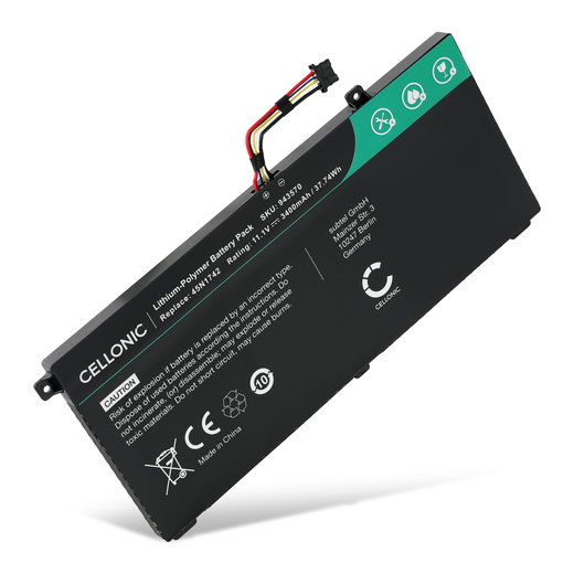 Akku Lenovo ThinkPad T560, T550, W550, W550s, 45N1741, 45N1742, 45N1743 45N1741 (3400mAh, 11.1V) valmistajalta CELLONIC